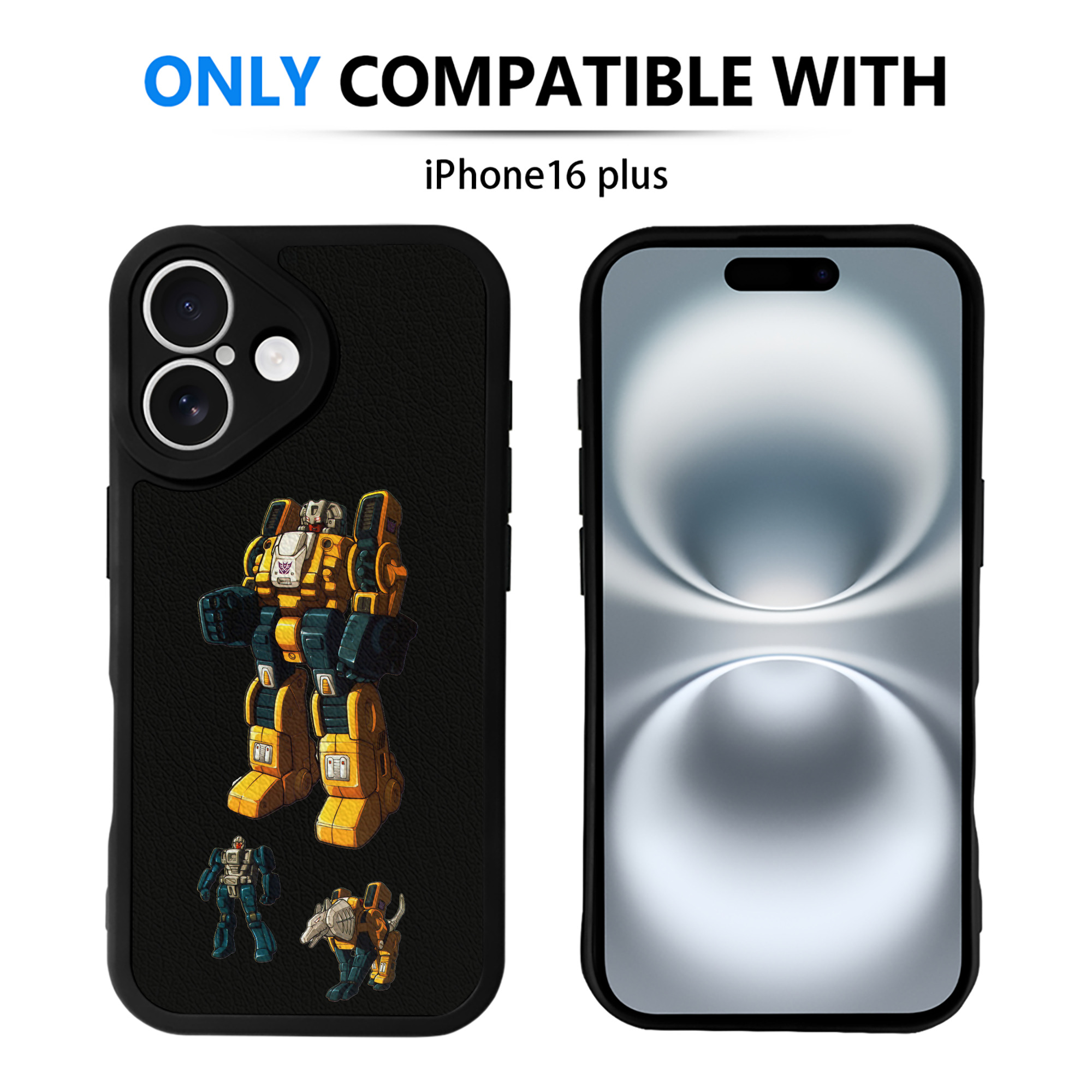 （画像用）  【iPhone 16シリーズ対応】シリコンスマホケース（レザー調） 材質：シリコン